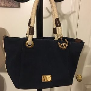 Michael Kors Blue Marina Purse
